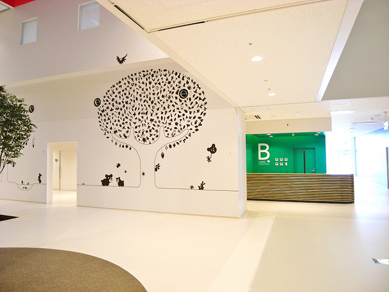 醫院形象墻展示