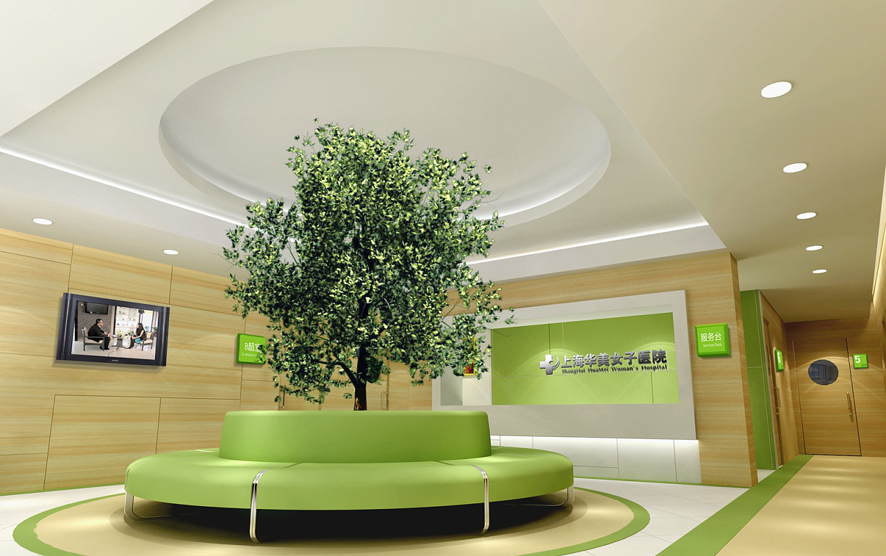 華美女子醫院形象墻